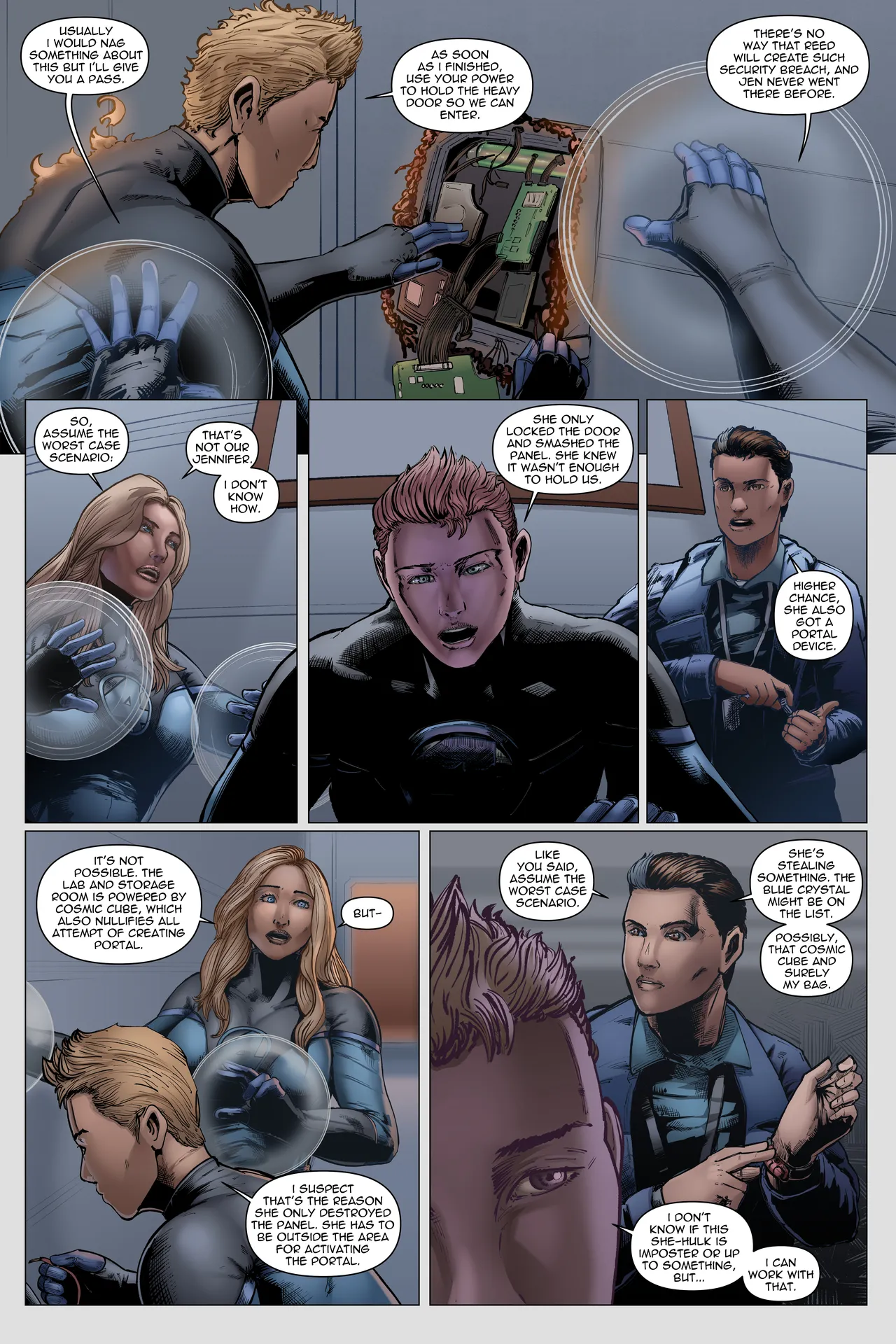 Parker's True Colors 3 - Green porn comic picture 16
