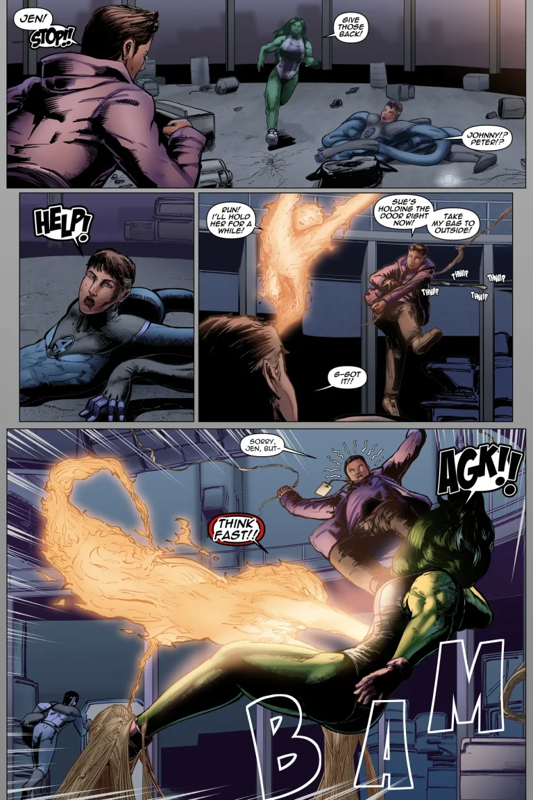 Parker's True Colors 3 - Green porn comic picture 18