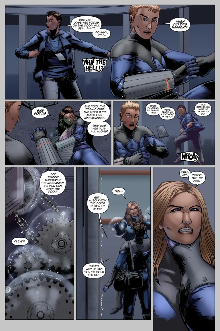 Parker's True Colors 3 - Green porn comic picture 20