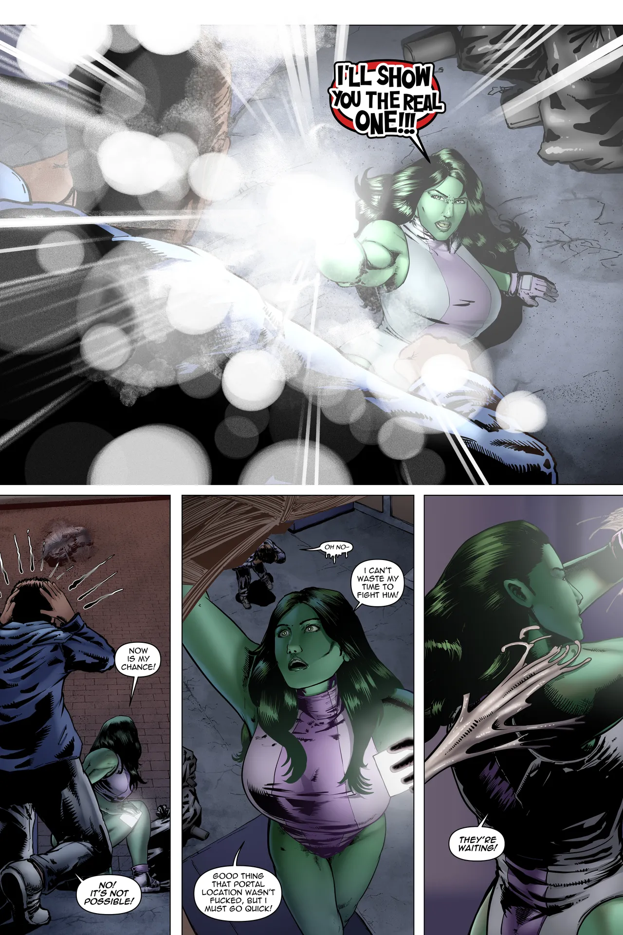 Parker's True Colors 3 - Green porn comic picture 26