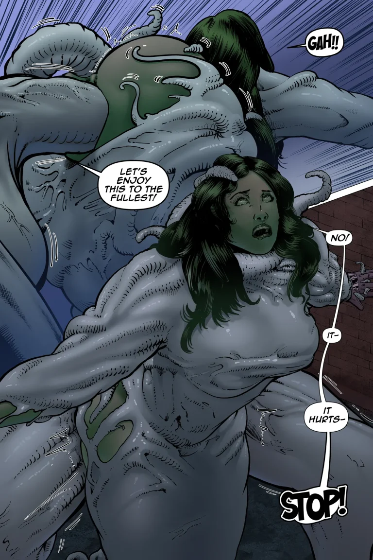 Parker's True Colors 3 - Green porn comic picture 35