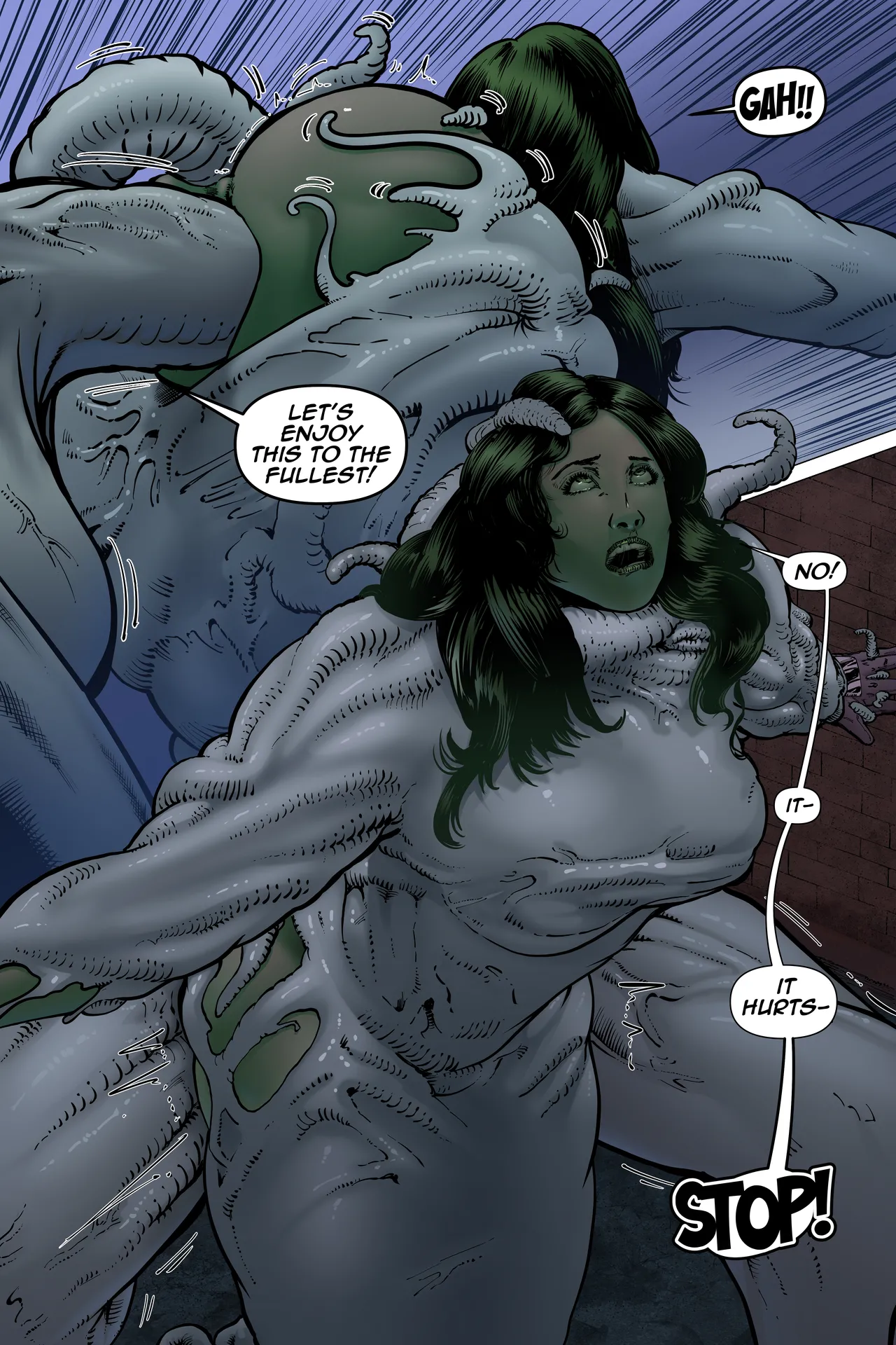 Parker's True Colors 3 - Green porn comic picture 35