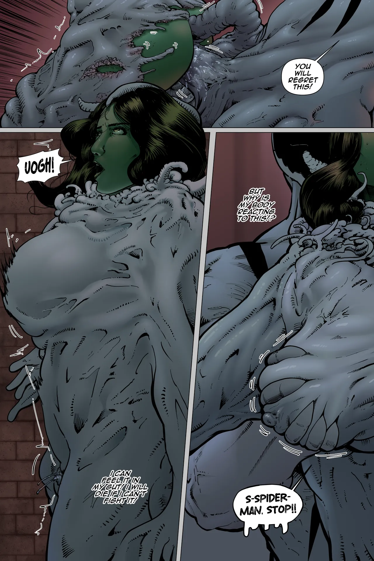 Parker's True Colors 3 - Green porn comic picture 37
