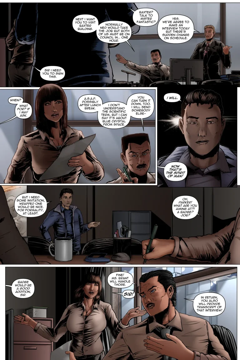 Parker's True Colors 3 - Green porn comic picture 6