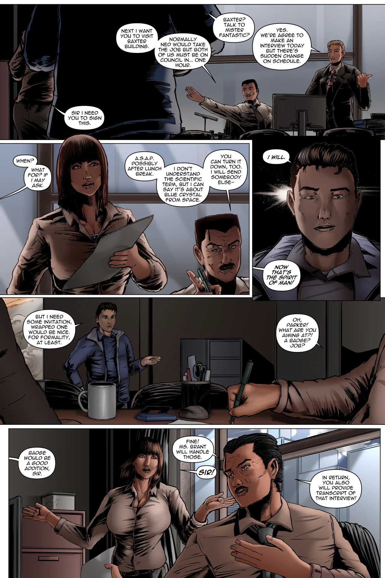 Parker's True Colors 3 - Green porn comic picture 6