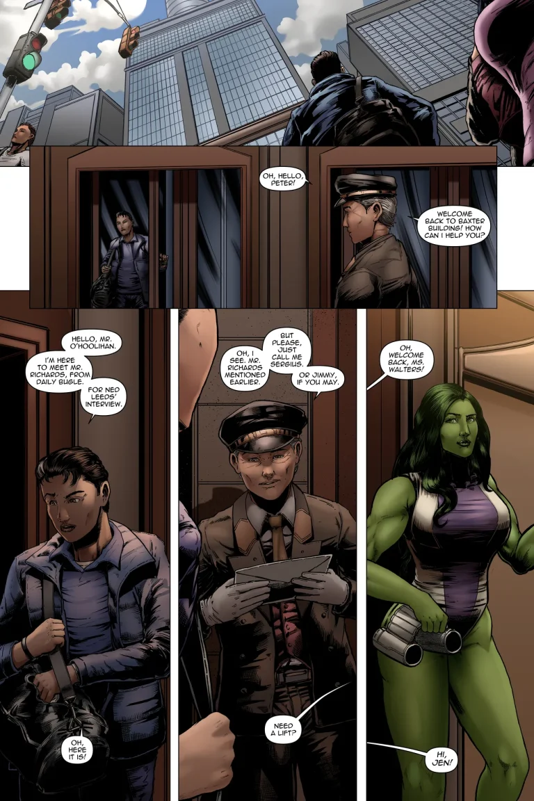 Parker's True Colors 3 - Green porn comic picture 7