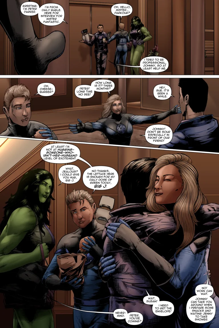 Parker's True Colors 3 - Green porn comic picture 9