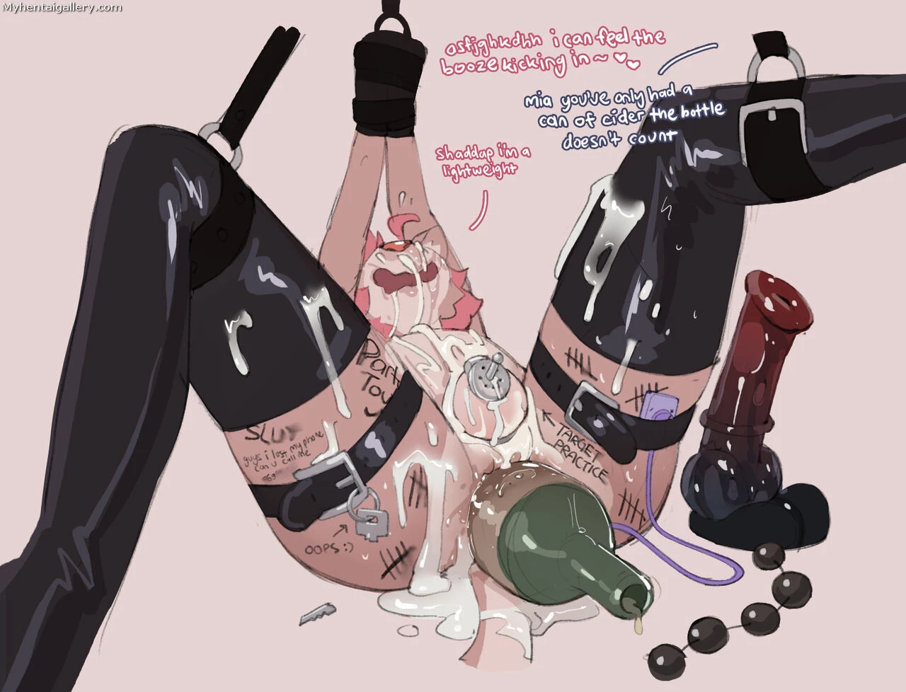 Parties porn comic picture 4