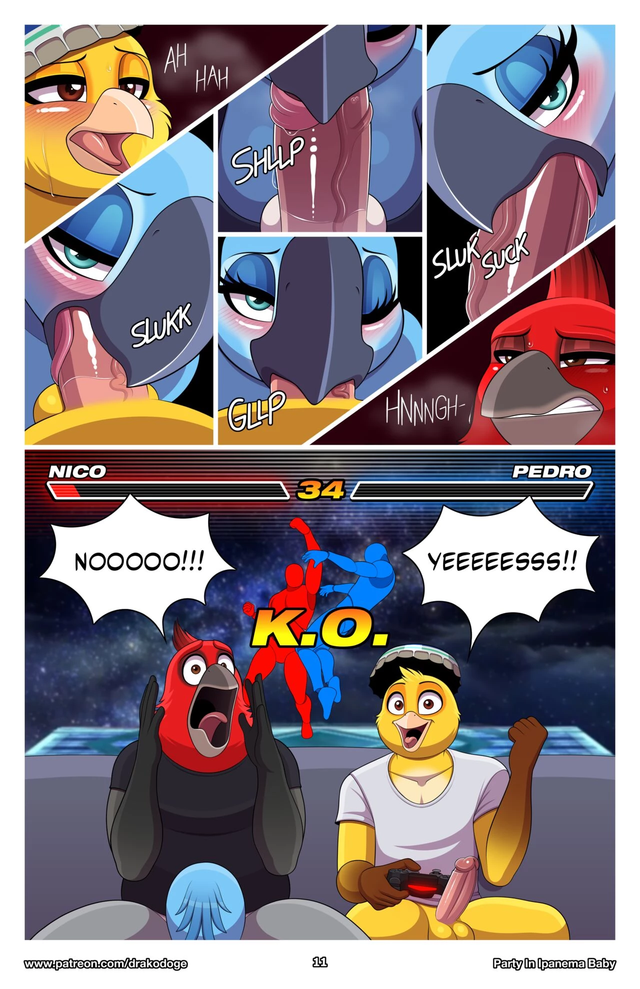 Party In Ipanema Baby (Complete) porn comic picture 13