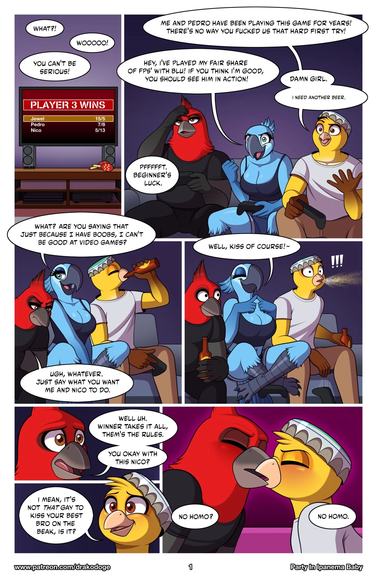 Party In Ipanema Baby (Complete) porn comic picture 3