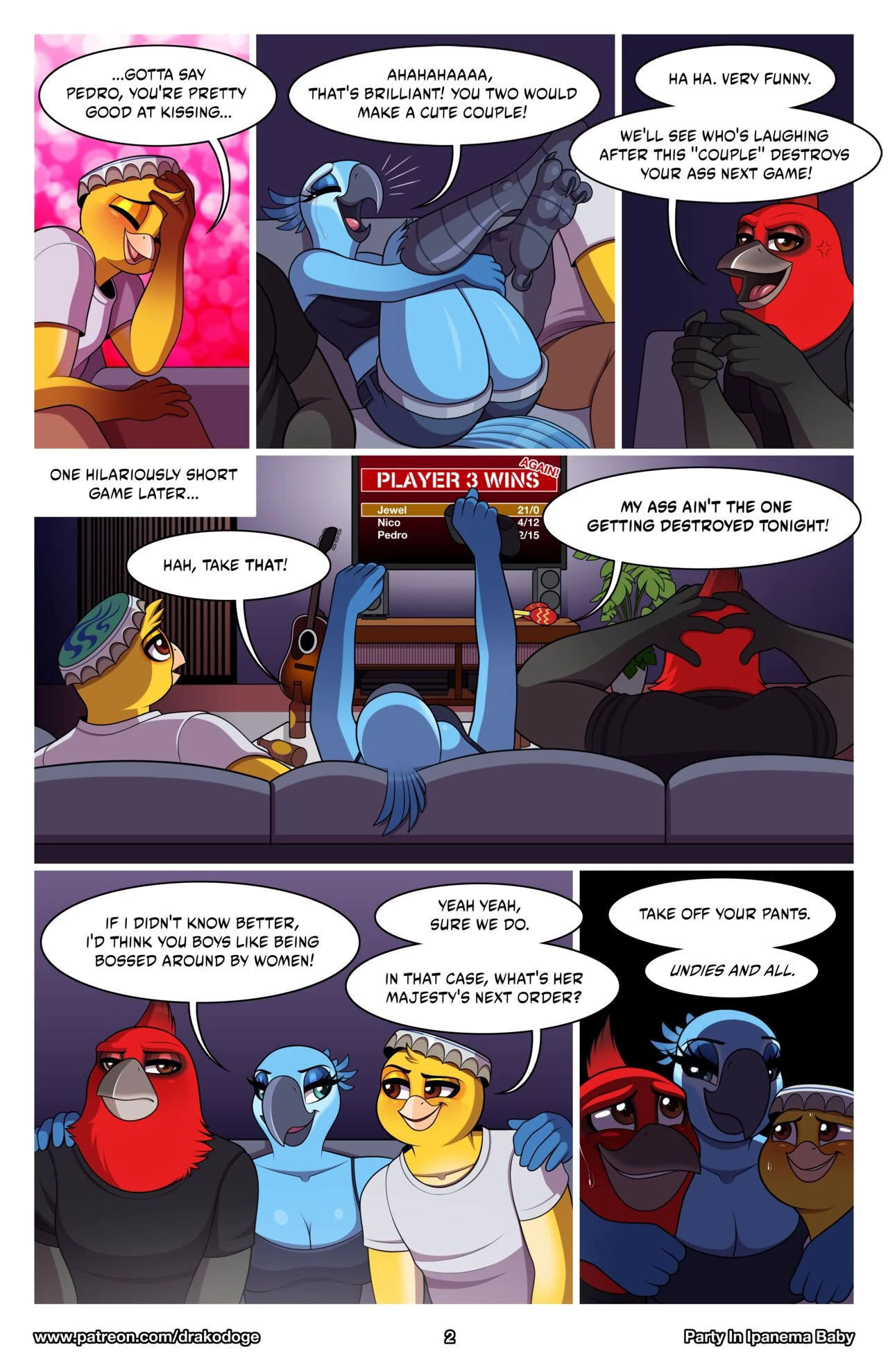 Party In Ipanema Baby (Complete) porn comic picture 4