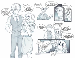 Party porn comic picture 1