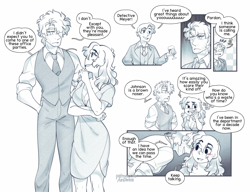 Party porn comic picture 1
