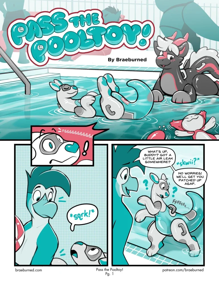 Pass The Pooltoy! porn comic picture 1