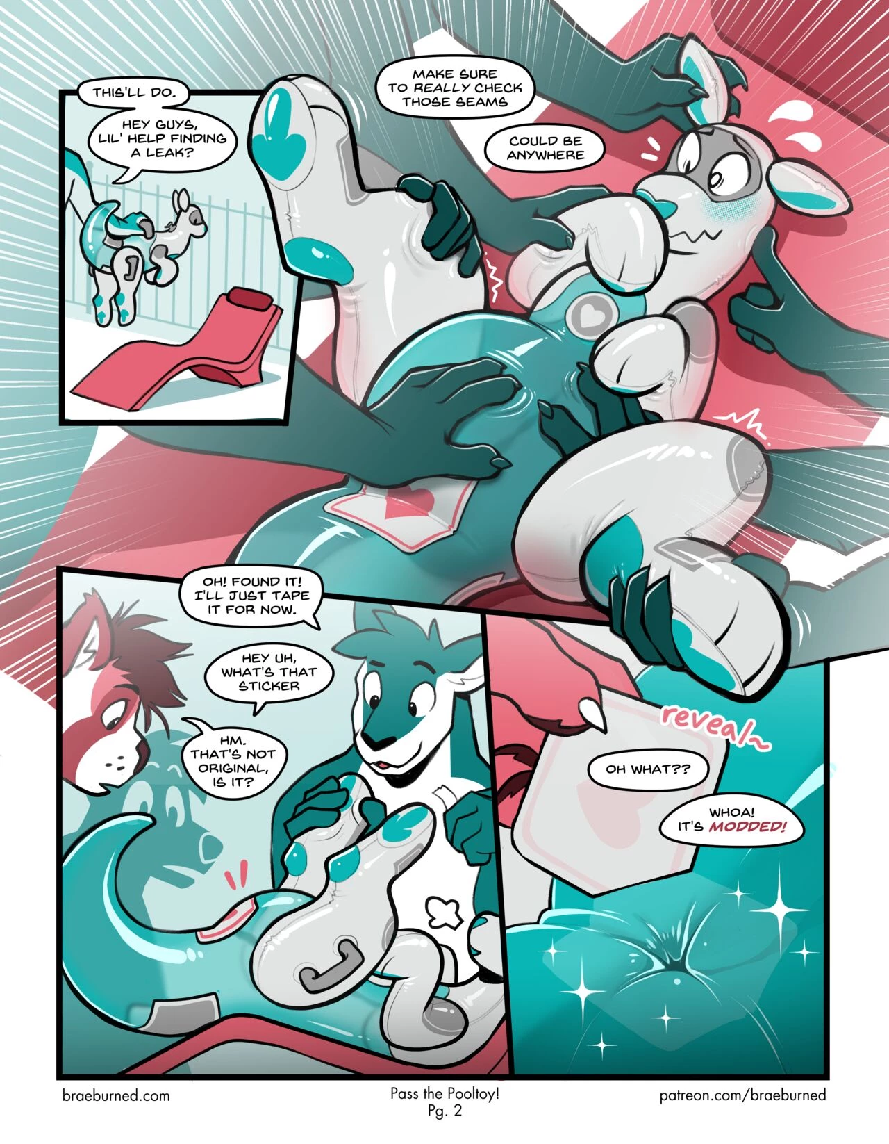 Pass The Pooltoy! porn comic picture 2
