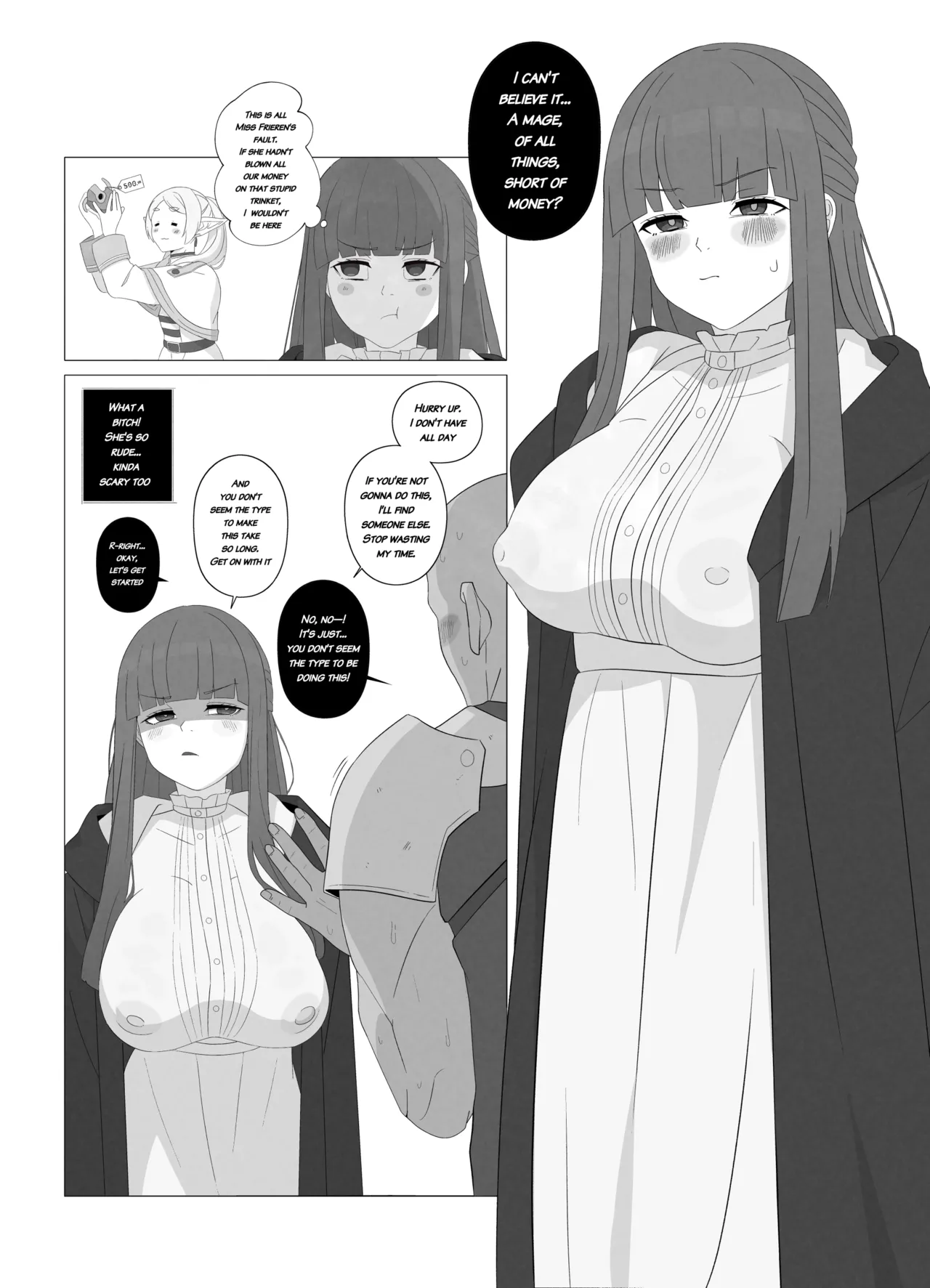 Pay Up or Shut Up! porn comic picture 3