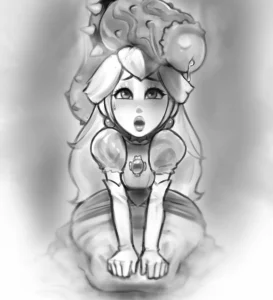 Peach and Rosa porn comic picture 1