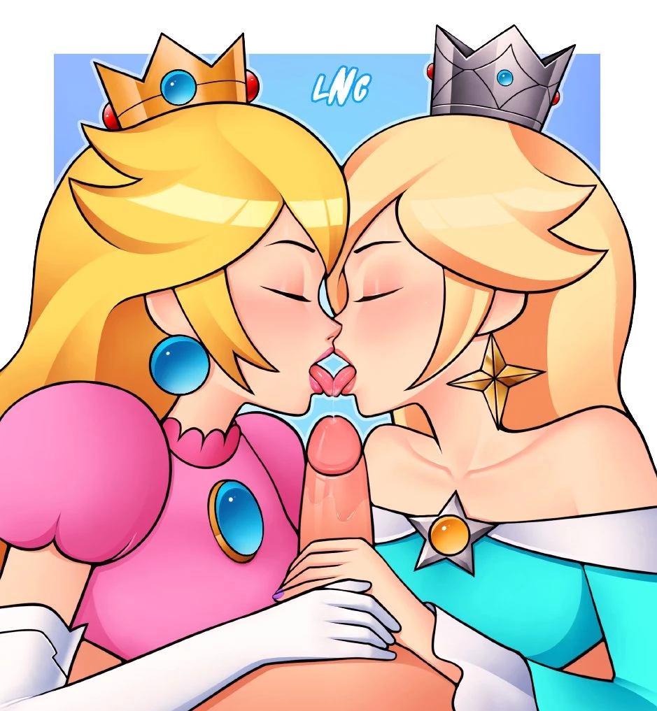 Peach and Rosa porn comic picture 5