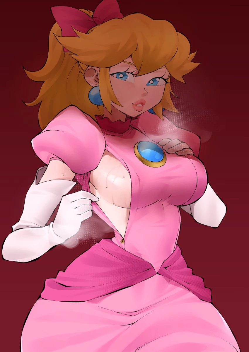 Peach power porn comic picture 16