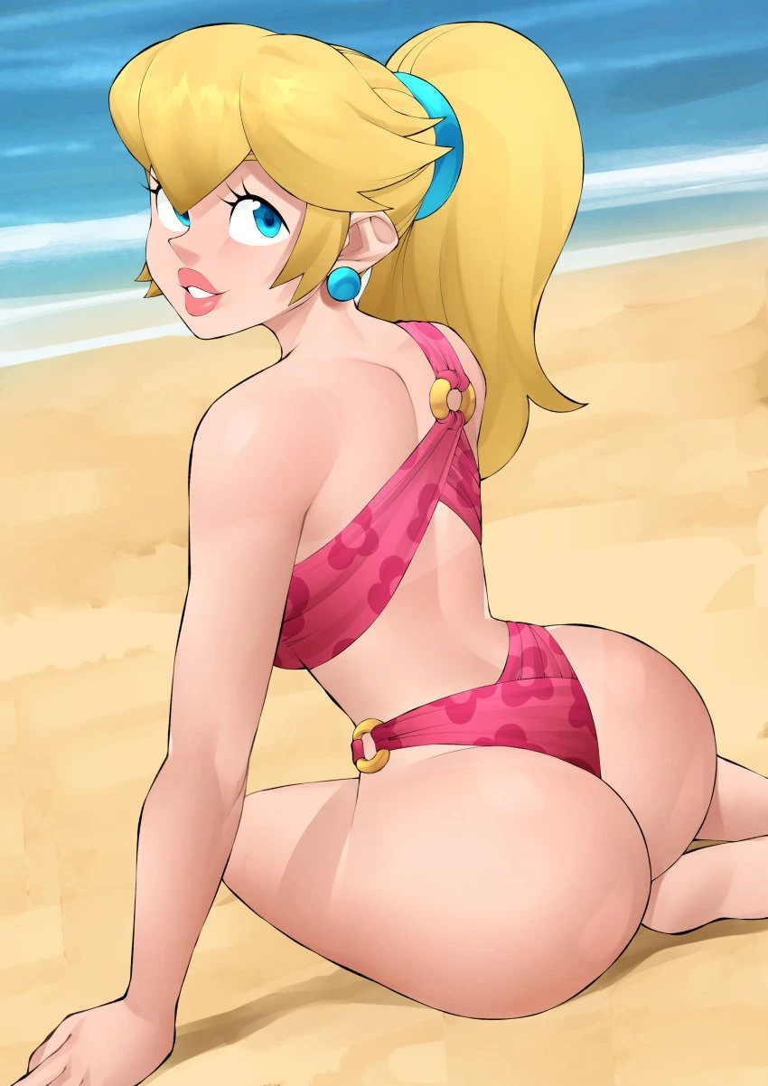 Peach power porn comic picture 2