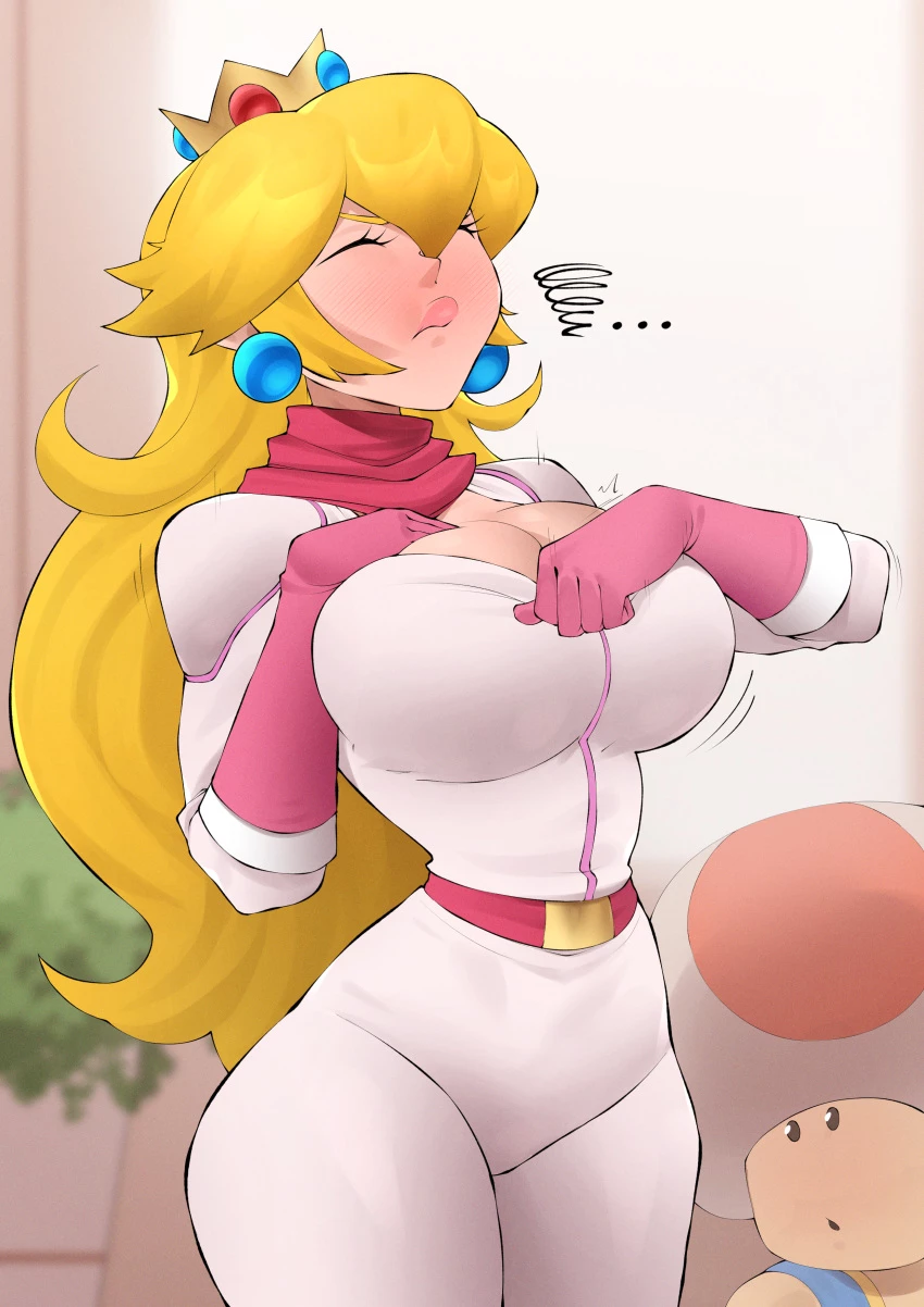 Peach power porn comic picture 7