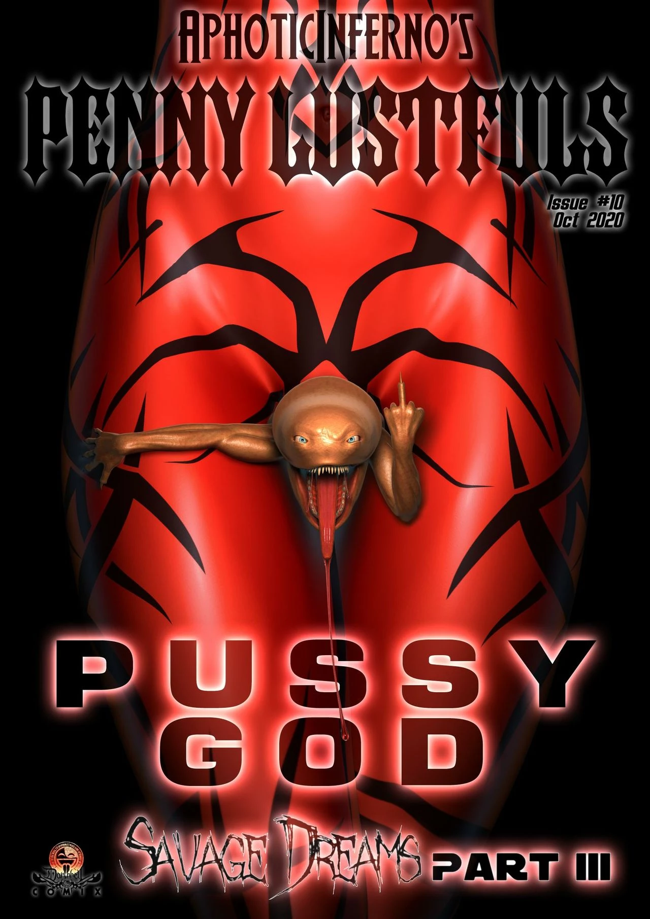 Penny Lustfuls 10: Pussy God porn comic picture 1