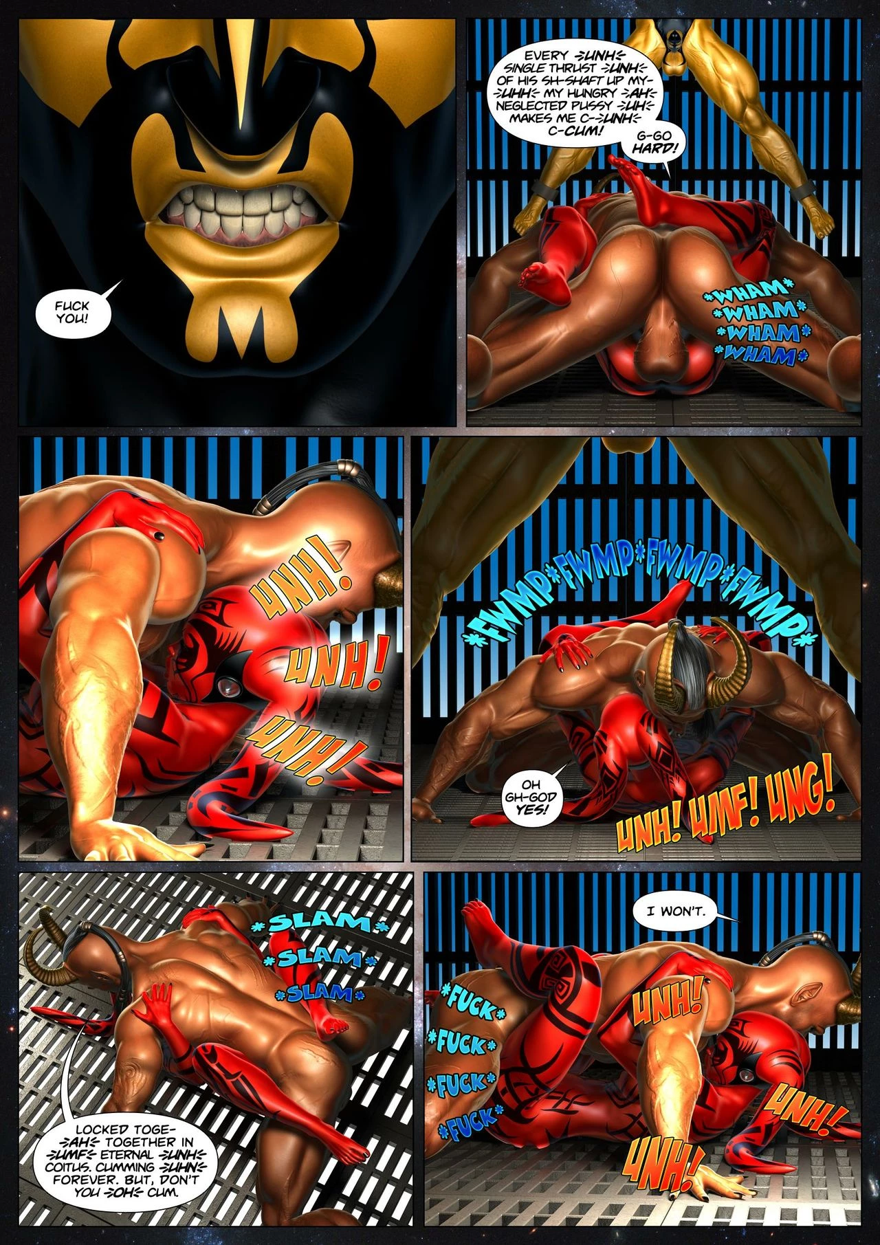 Penny Lustfuls 10: Pussy God porn comic picture 28