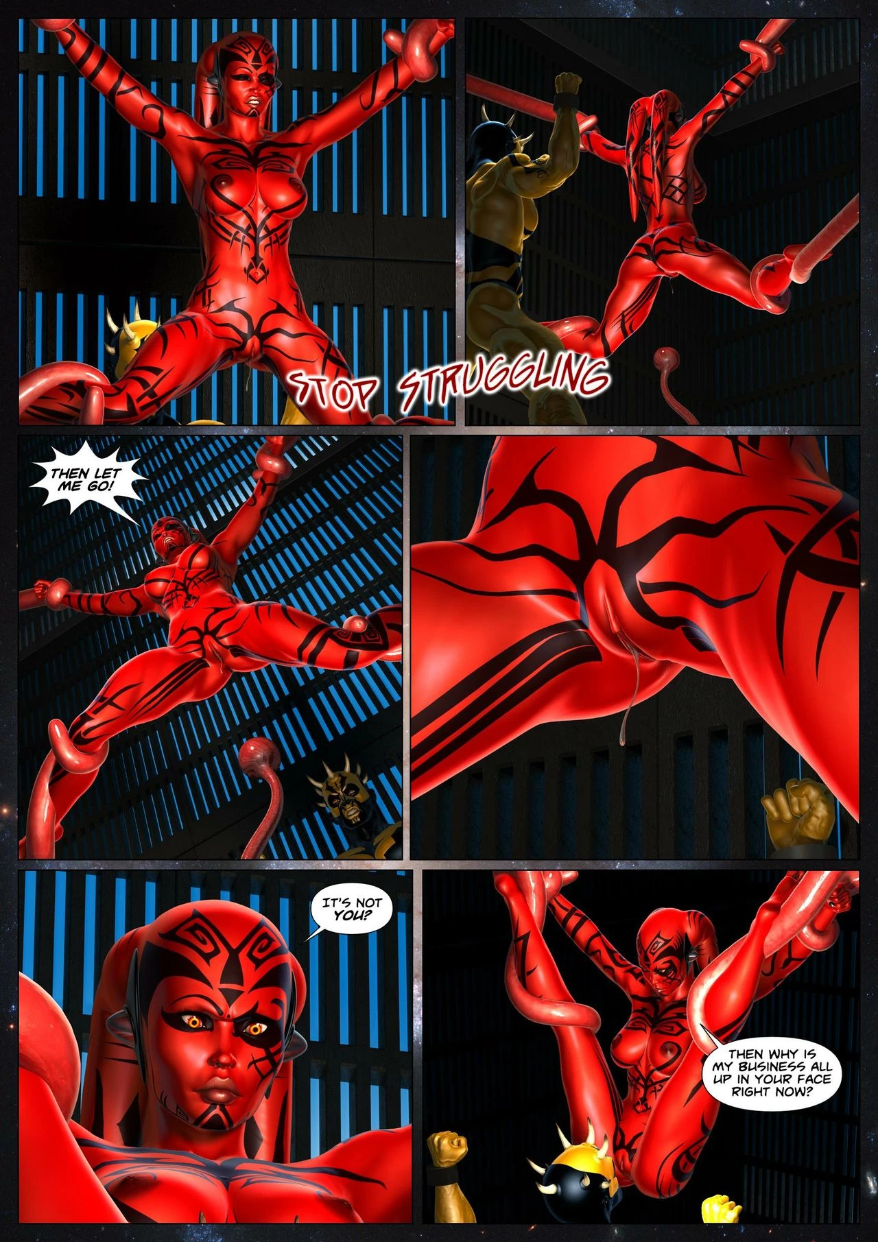 Penny Lustfuls 10: Pussy God porn comic picture 37
