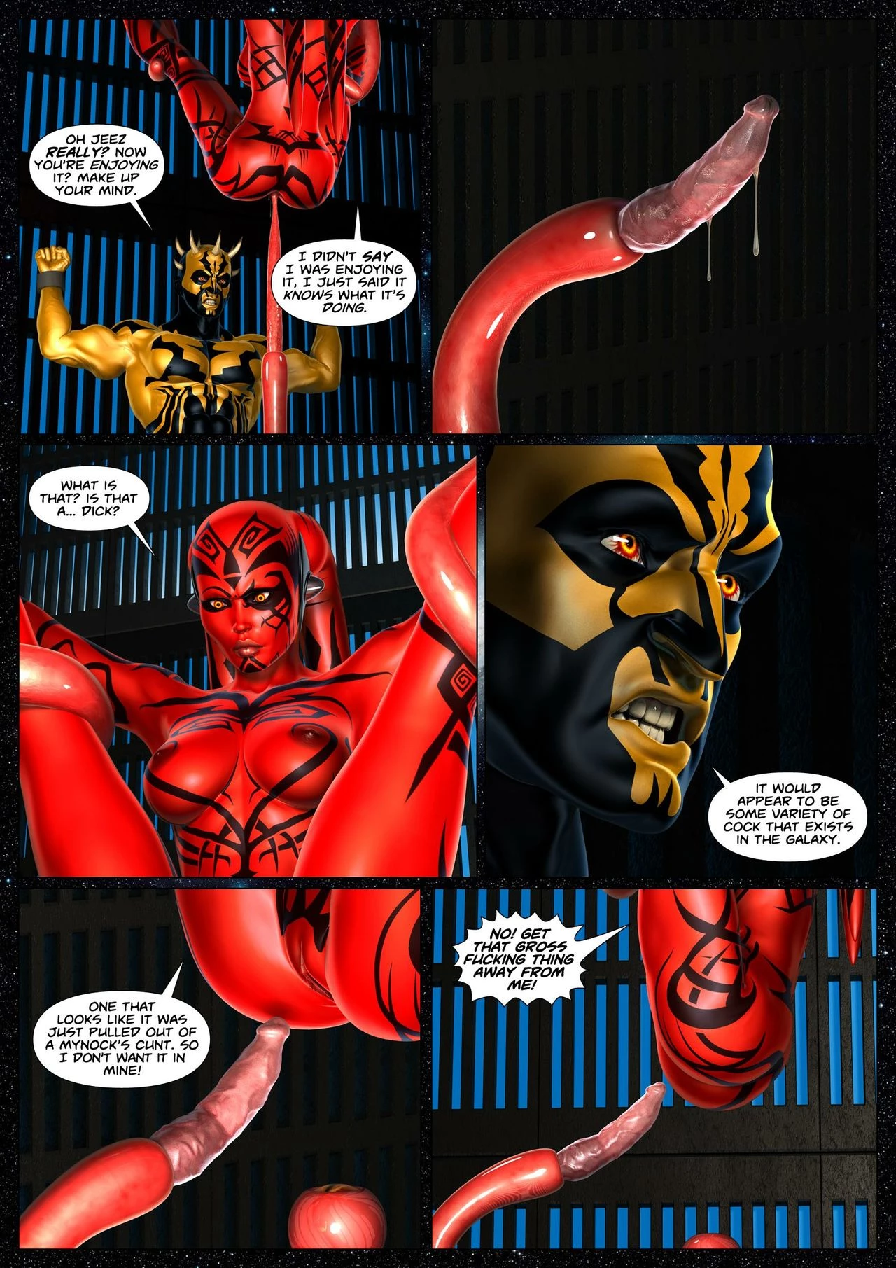 Penny Lustfuls 10: Pussy God porn comic picture 42