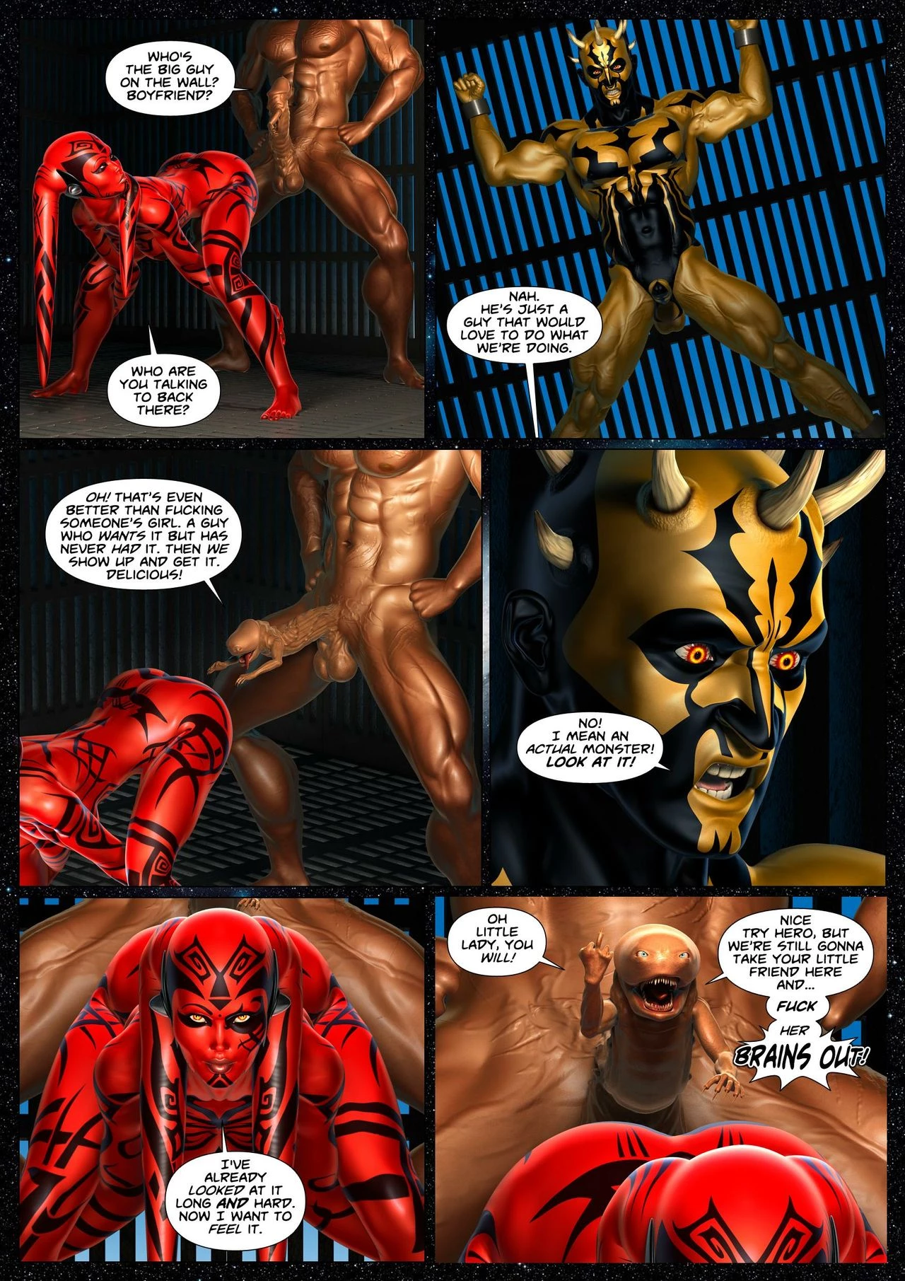 Penny Lustfuls 10: Pussy God porn comic picture 5