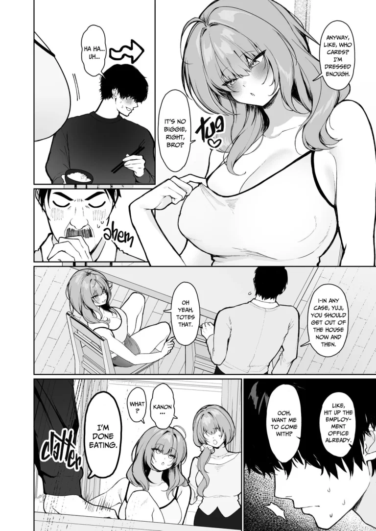 Personal Space Much? Getting Snuggly With My Stepsister porn comic picture 3