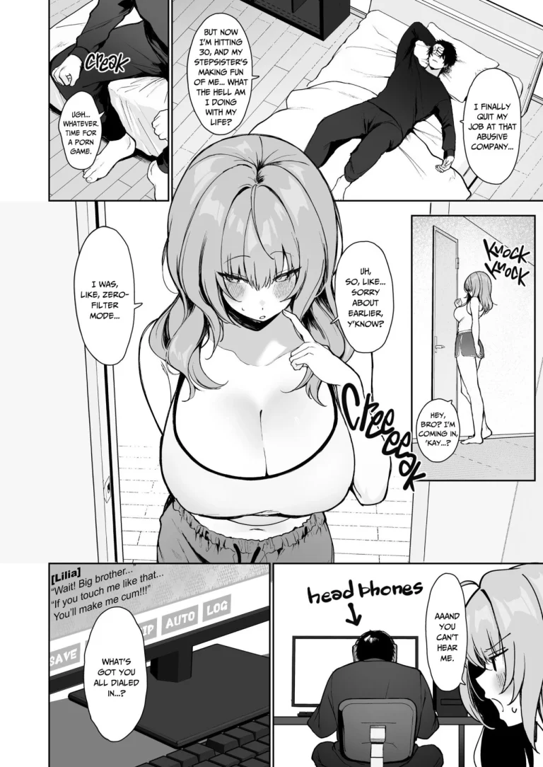 Personal Space Much? Getting Snuggly With My Stepsister porn comic picture 5