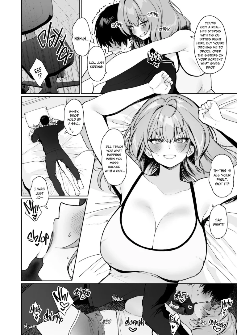 Personal Space Much? Getting Snuggly With My Stepsister porn comic picture 7
