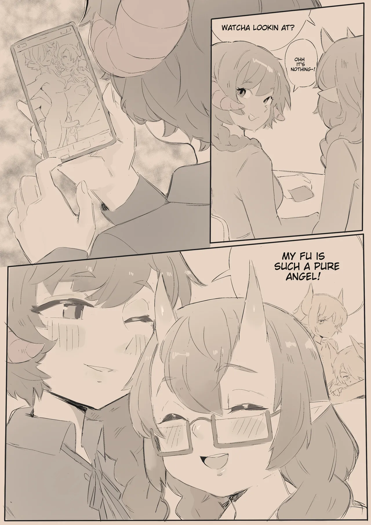 Perverted futanari secretly pushed her virgin girlfriend into 'compensated dating' and got her addicted to it! porn comic picture 15