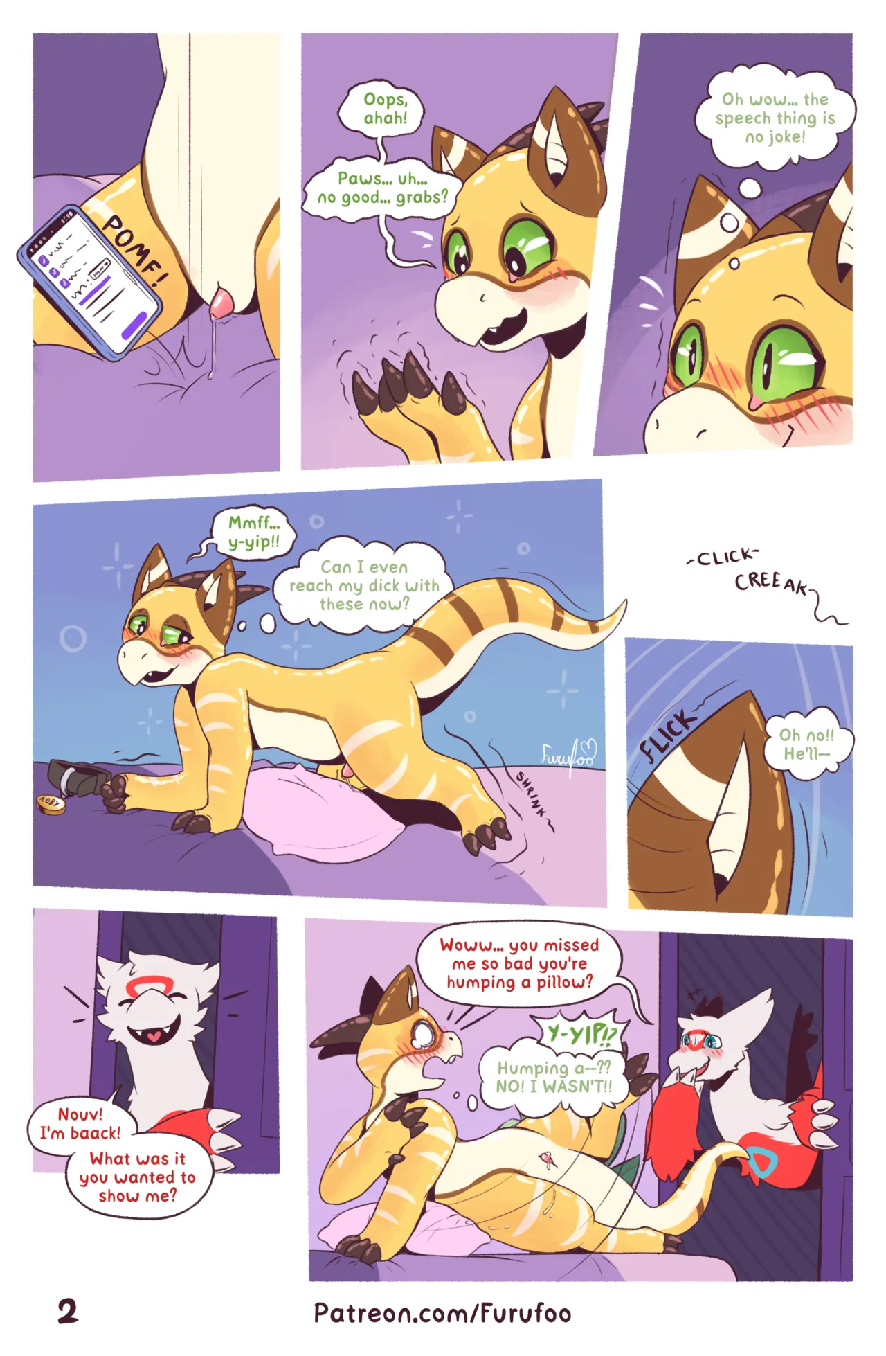 Pet Patch porn comic picture 2