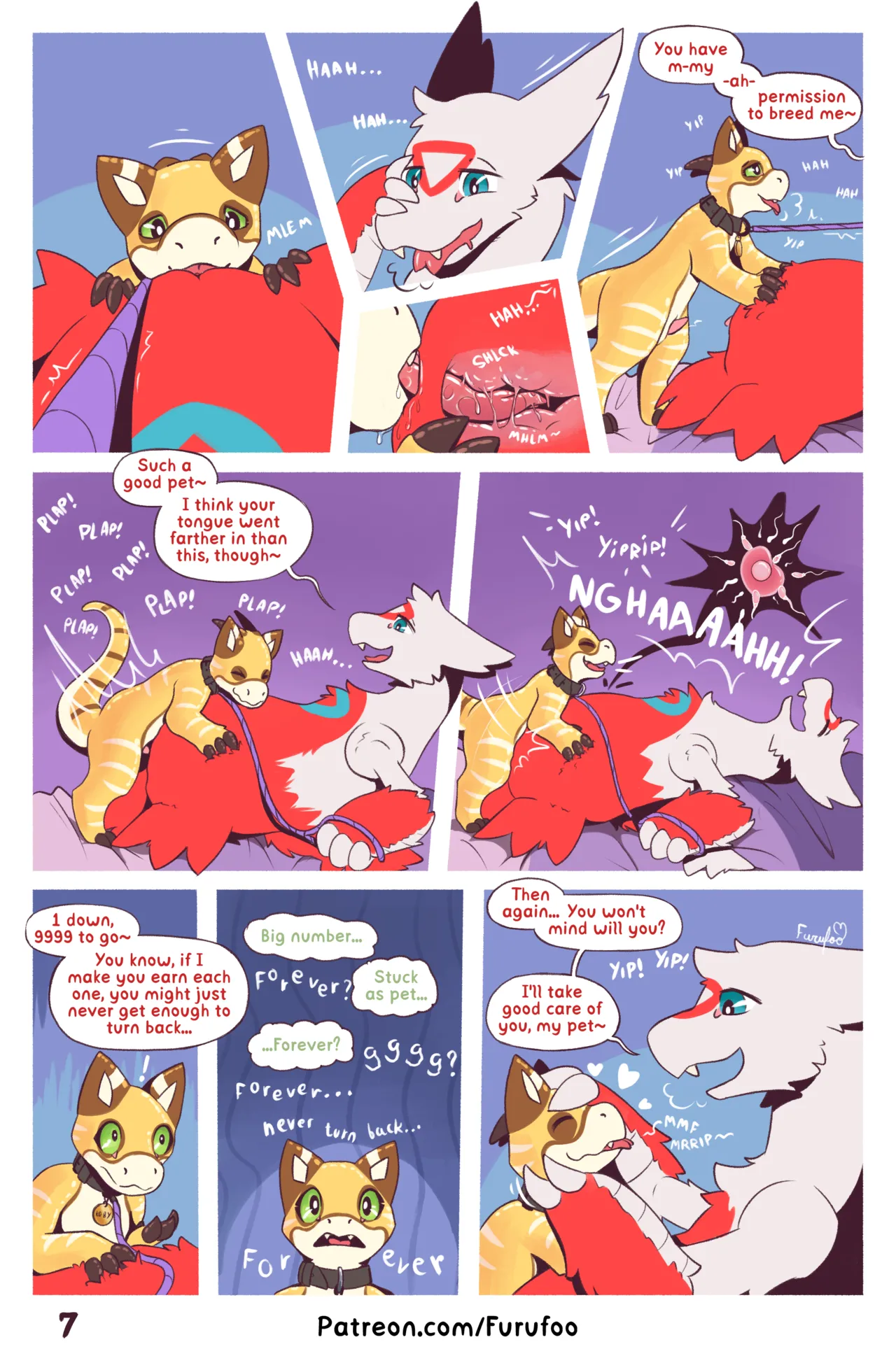 Pet Patch porn comic picture 7