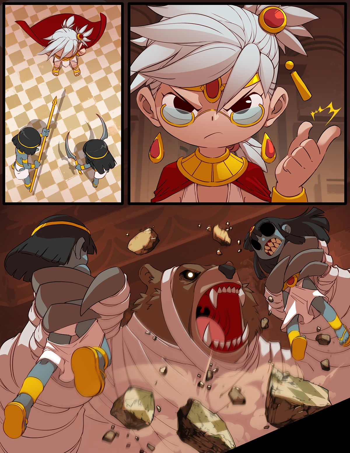Pharaoh Girl porn comic picture 11