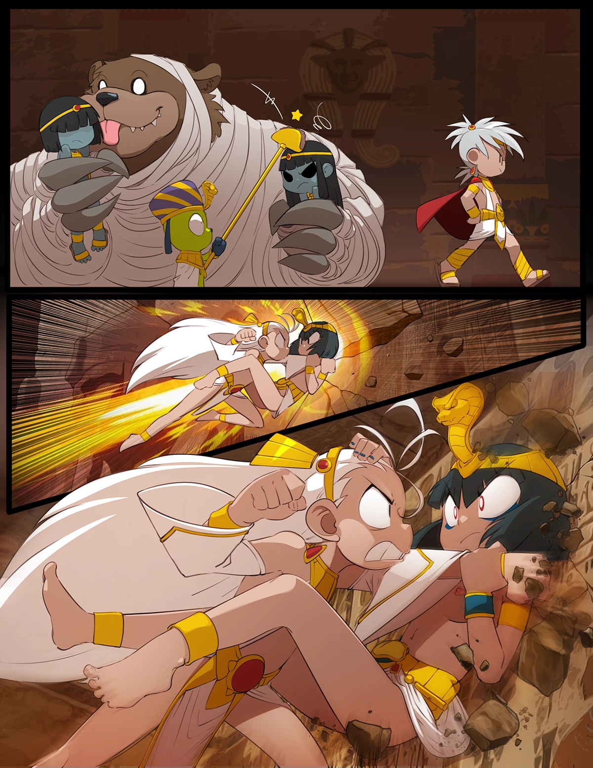 Pharaoh Girl porn comic picture 12