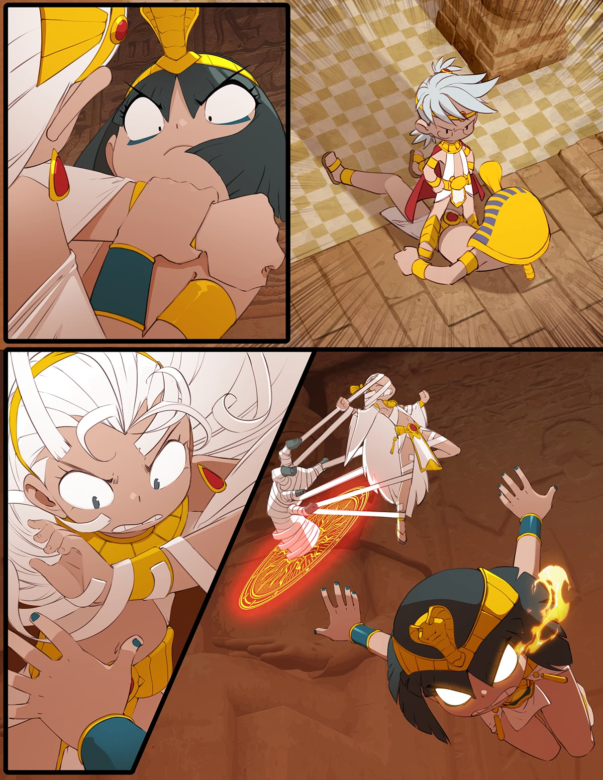 Pharaoh Girl porn comic picture 13