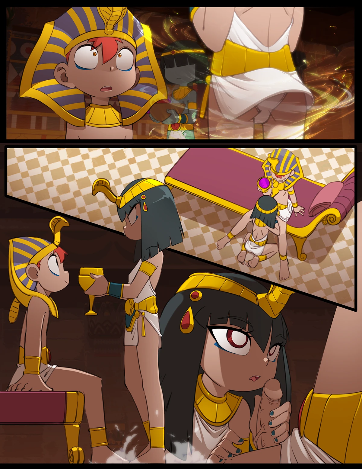 Pharaoh Girl porn comic picture 5