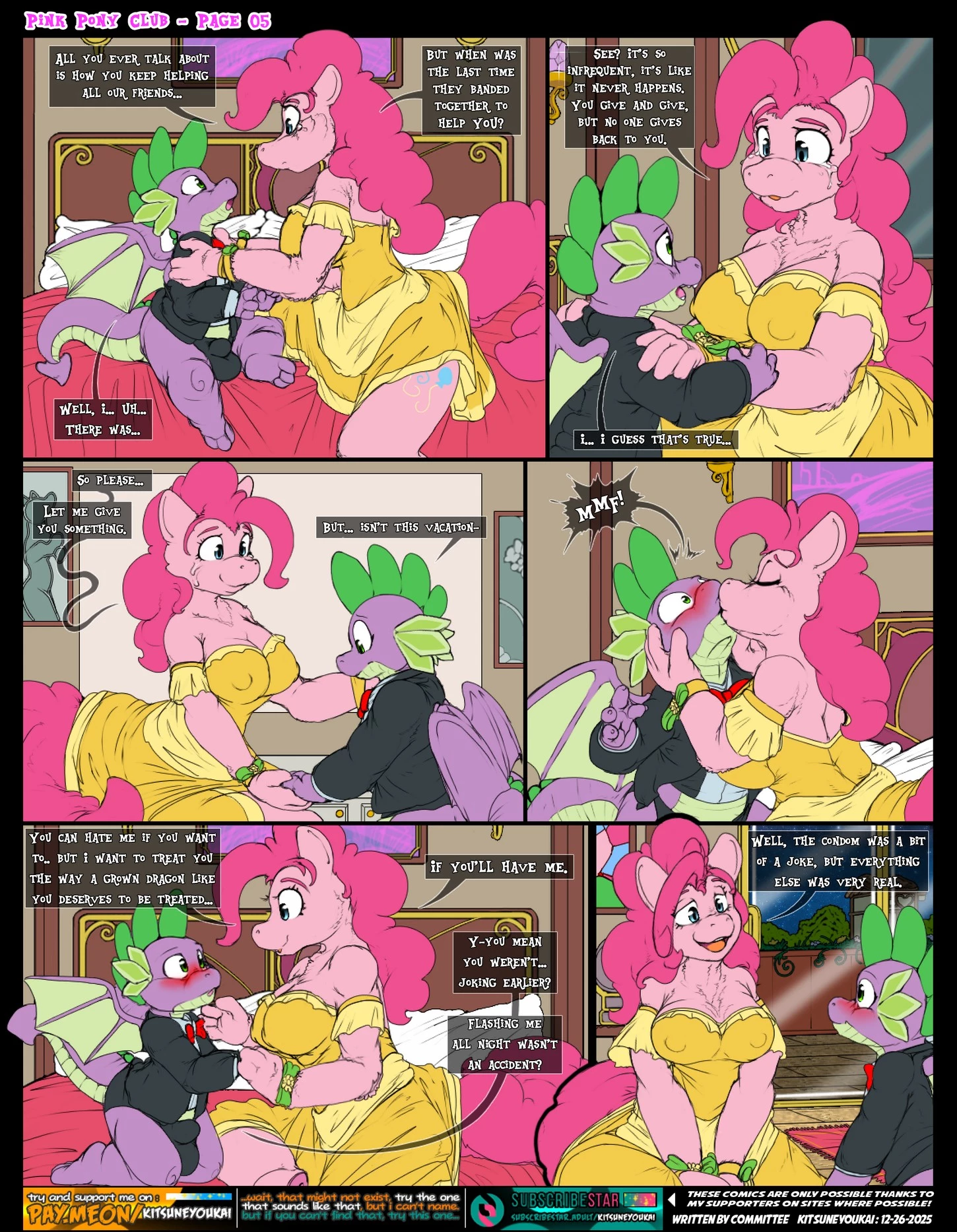 Pink Pony Club porn comic picture 17