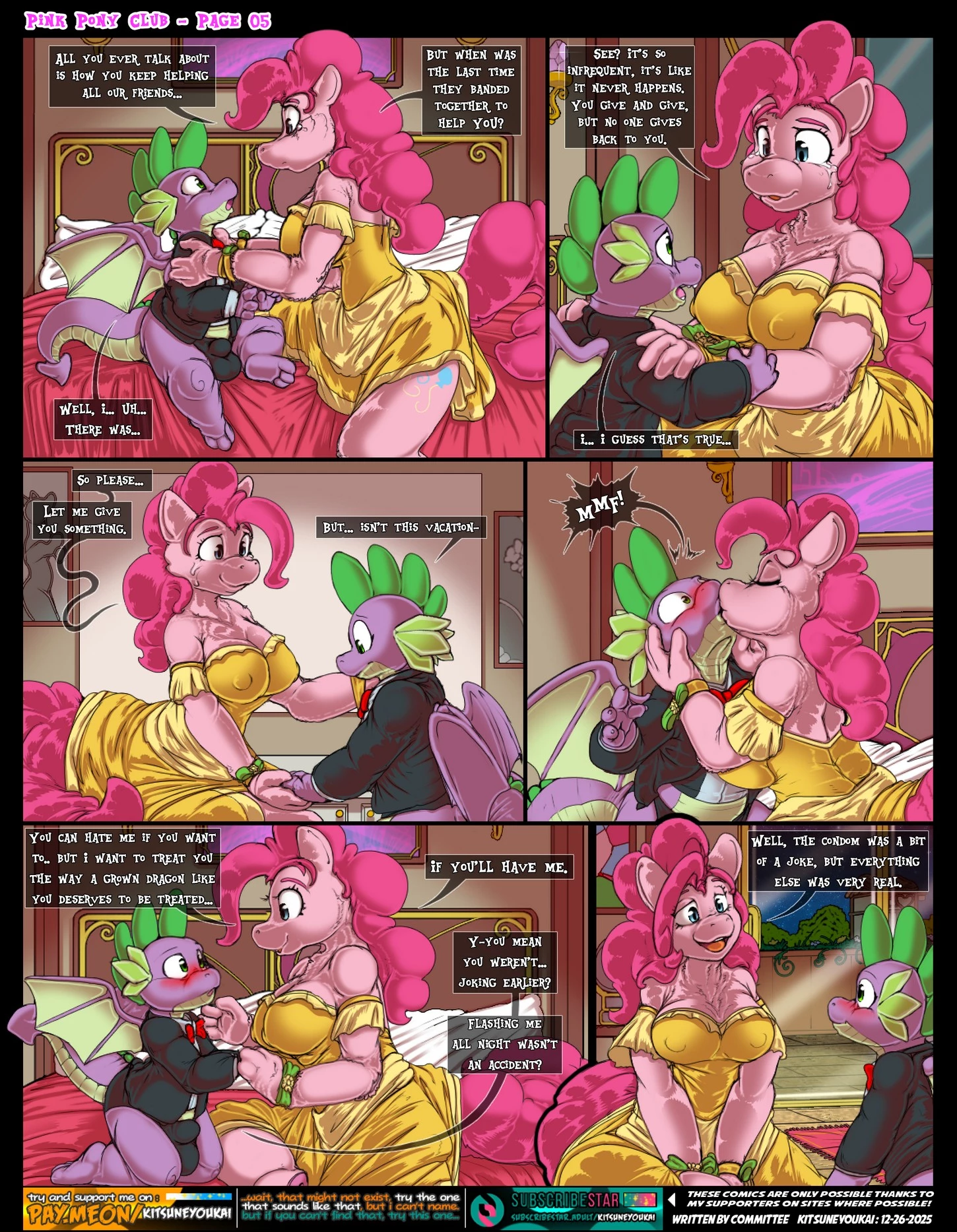 Pink Pony Club porn comic picture 6