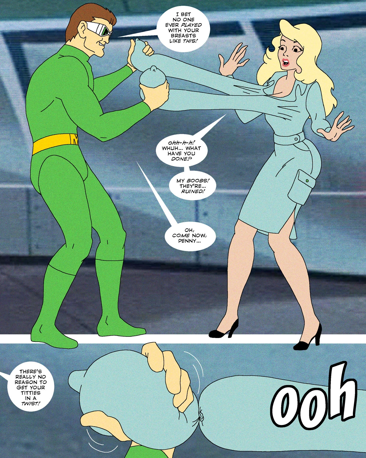 Plastic Penny: Touched by the Molder porn comic picture 3