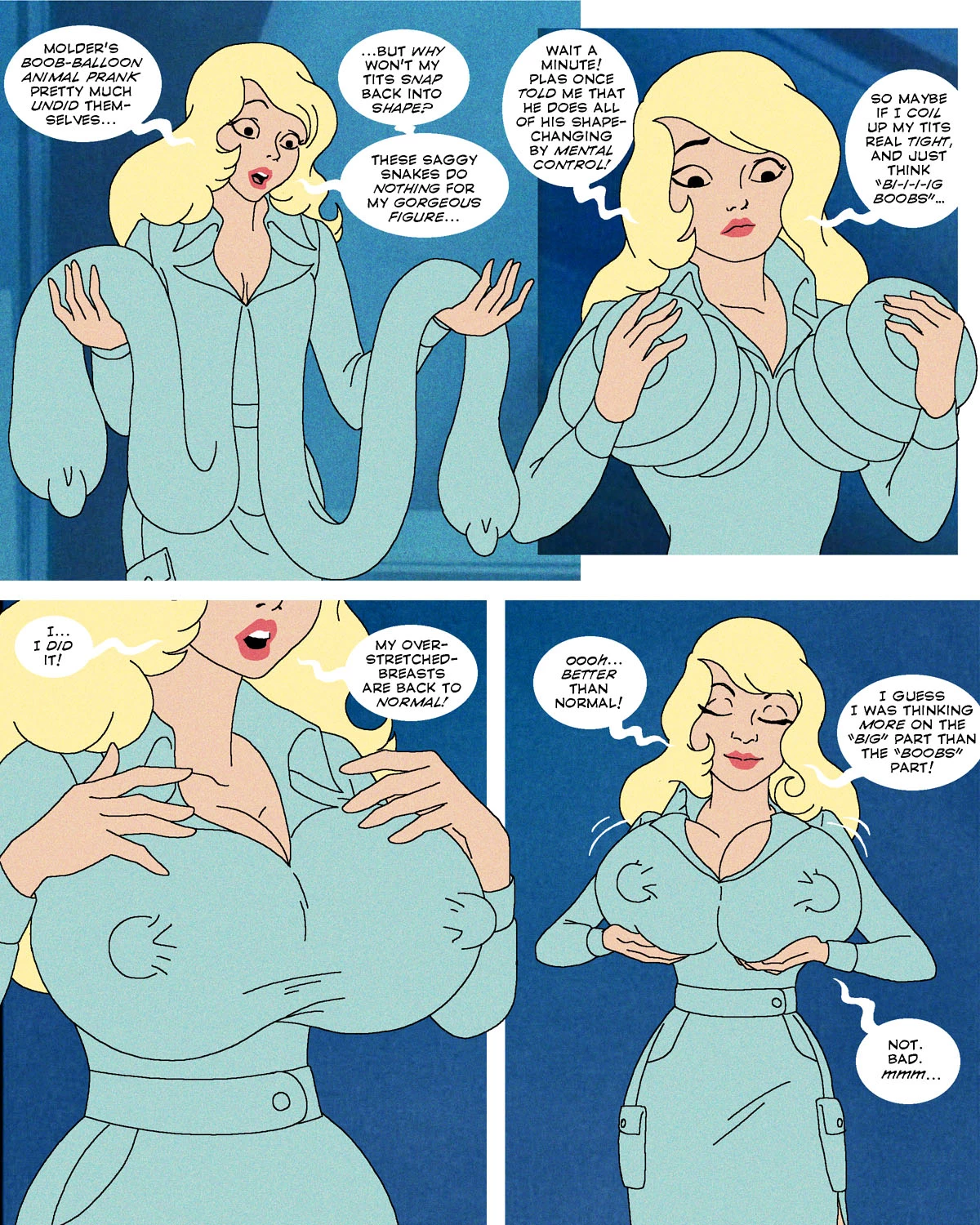 Plastic Penny: Touched by the Molder porn comic picture 5