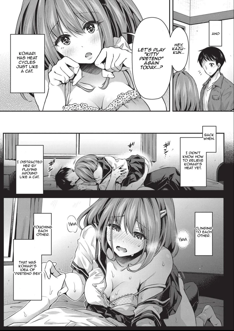 Playing Meow-Meow | Nyan Nyan Gokko porn comic picture 3