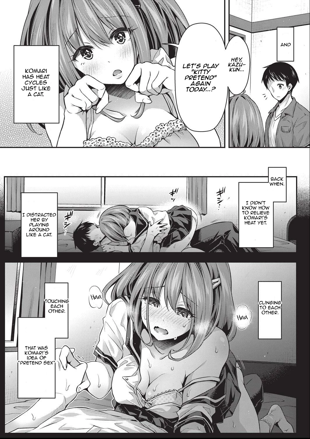Playing Meow-Meow | Nyan Nyan Gokko porn comic picture 3