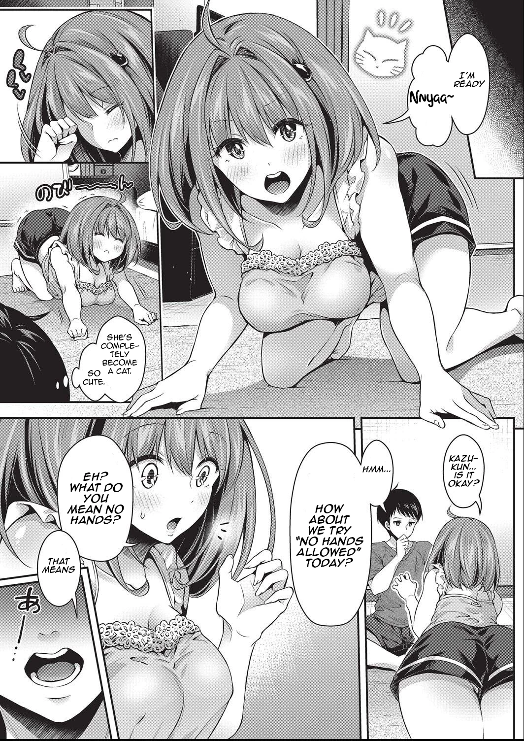 Playing Meow-Meow | Nyan Nyan Gokko porn comic picture 5