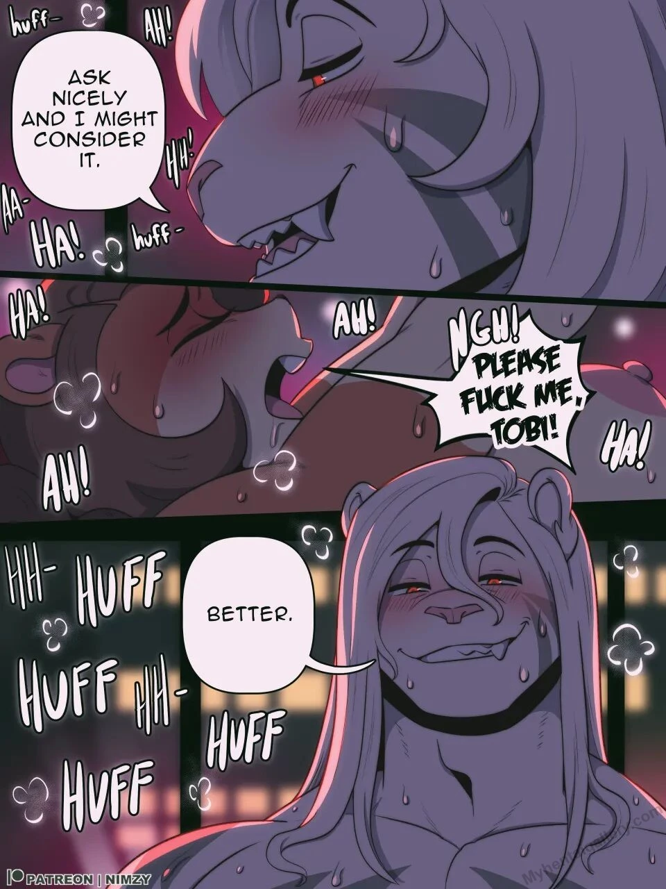 Please & Overflow porn comic picture 2