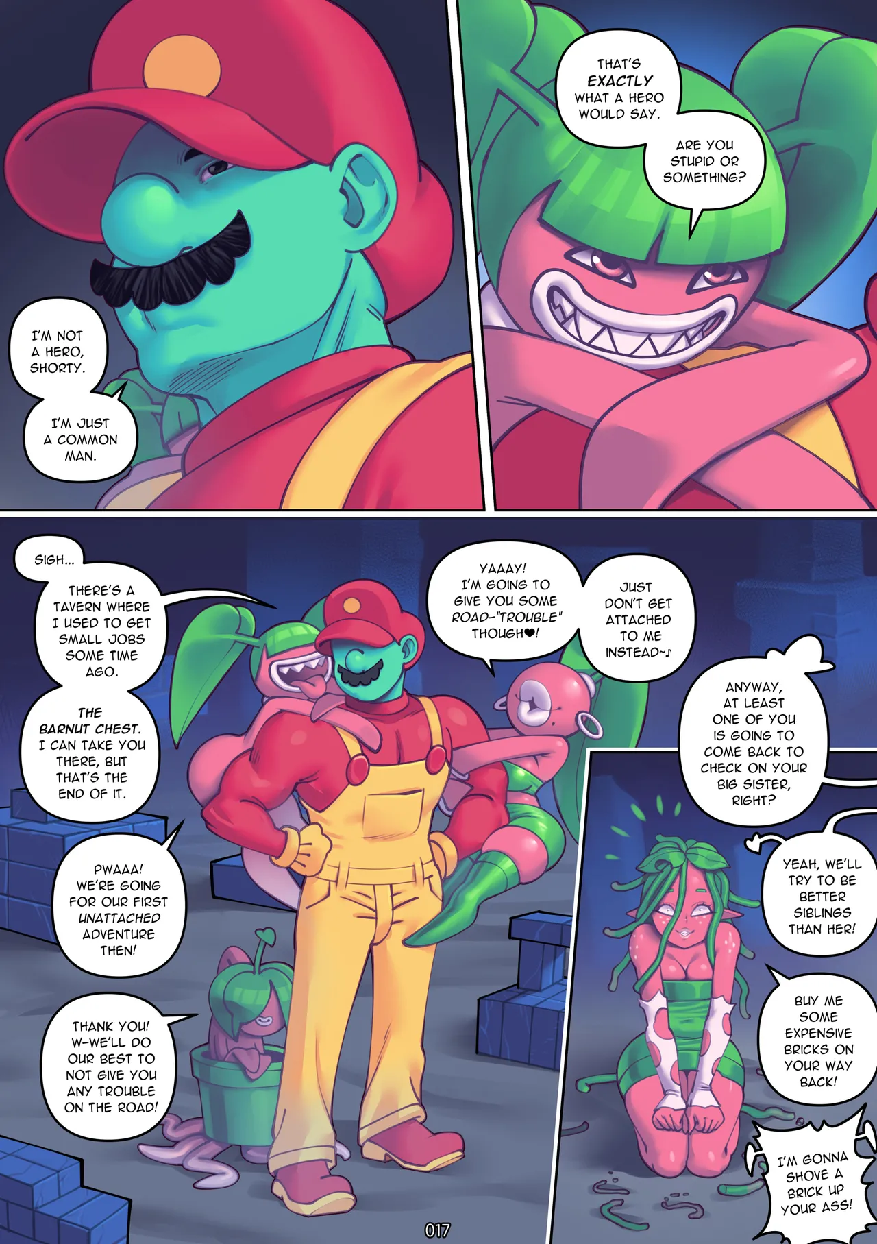 Plumber+Princess 2 porn comic picture 18