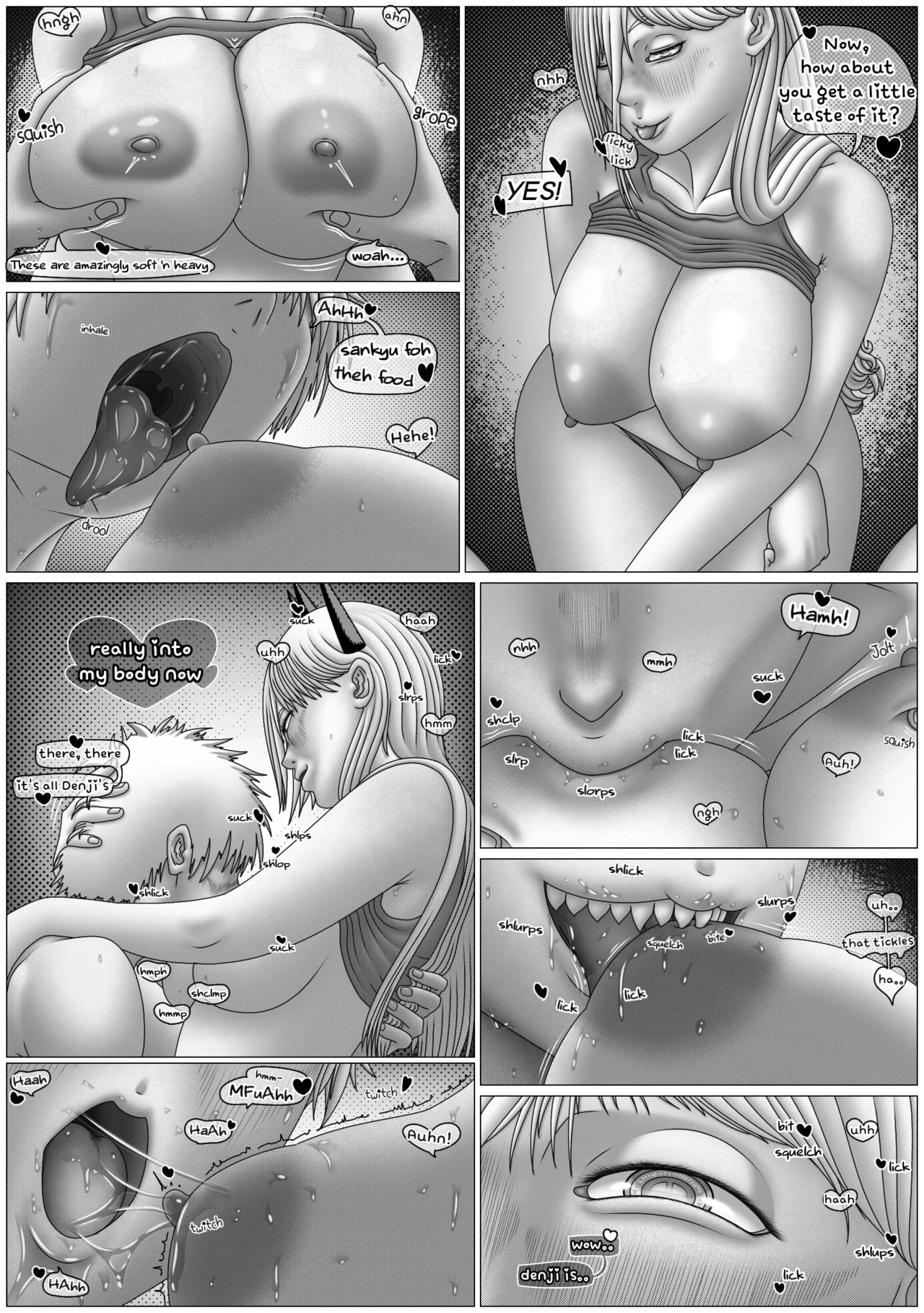 Plump Power! porn comic picture 9